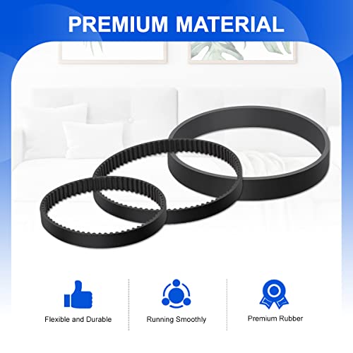 LANMU Replacement Belt Set for Bissell ProHeat 2X Revolution Pet Pro