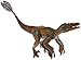 Papo Feathered Velociraptor Figure, Multicolor