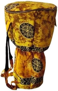 Gold Celestial Djembe Bag, XXL: 26" x 15.5"