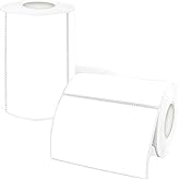 Yeachlaing 2×3 Inch White Removable Thermal Labels,Waterproof Thermal Label (300 Sheets per Roll,2 Rolls)