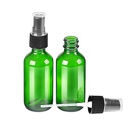 2oz Glass Bottle Bottles with Black Fine Mist