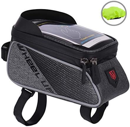 ZHIXIE Bicycle Frame Bike Bag & Mobile Phone Holder -Fits ALL Bikes Cycling Frame