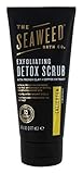 The Seaweed Bath Co. Exfoliating Detox Body Scrub, Enlighten Scent (Lemongrass & Grapefruit), Natural Organic Seaweed, Vegan, Paraben Free, 6 oz.