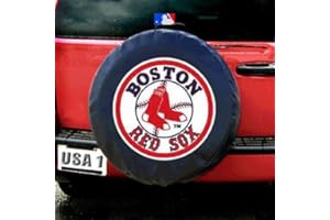 FREMONT DIE Boston Red Sox MLB Spare Tire Cover (Black)