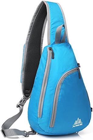 GSTEK Shoulder Backpack Sling Chest Crossbody Bag Pack for Daily Use, Outdoor Sports, School, Travel