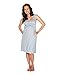 Baby Be Mine Maternity Nursing Nightgown - Sleeveless, Lisa, Large