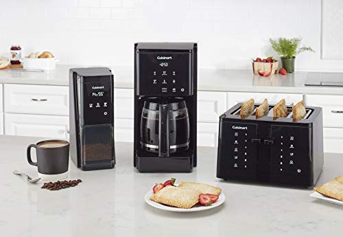 Cuisinart DCC-T20 14-Cup Programmable Coffeemaker Touchscreen, Black