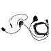 Retevis Walkie Talkies Earpiece with Finger PTT 2 Pin Overhead Headset with Mic for Baofeng UV-82 UV-5R Retevis H-777 RT21 RT15 2 Way Radios(1 Pack) primary