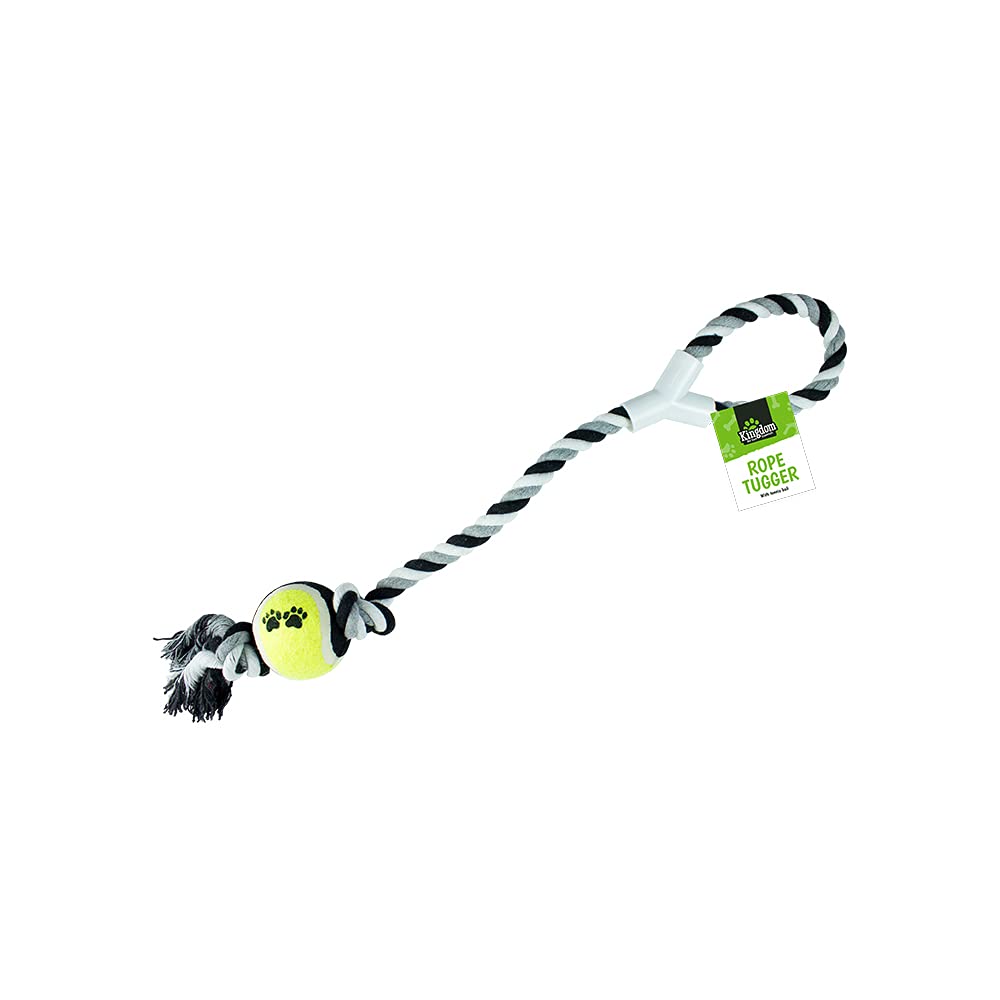 Dog Chew Toys, Rope Ball, Knot Teething Training, Strong and Sturdy, Avoiding Dogs Boredom & Anxiety, Interactive Rope Gift for Small, Medium or Large Dogs, Assorted Colour