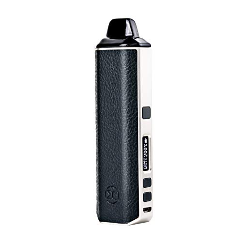 Xmax Aria Dry Herb & Concentrates Vaporizer by Dopevapes, 2600mAh Battery, Ceramic Mouthpiece, Isolated Airflow, OLED Digital Display, Haptic Feedback, Exquisite Leather Skin