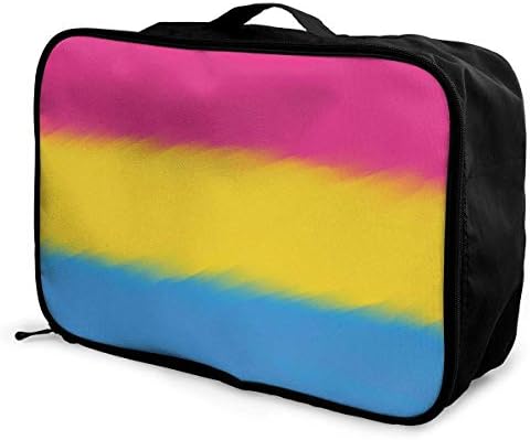 Travel Duffel Bag Waterproof Fashion Lightweight Large Capacity Portable Luggage Bag (Panda Bears)