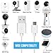 Maxdot 25 ft Power Extension Cable Compatible with Blink Cam, Wyze Cam, YI Dome Home Cam, Nest Cam Indoor, Zmodo Cam, Furbo Dog Home Security Camera, Cable Clips Included (1 Pack)