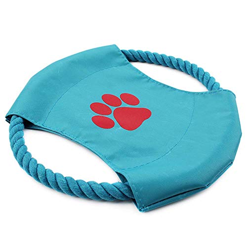 Frisbee per cani, frisbee per cani, frisbee per cani morbidi e piccoli, frisbee giocattolo per cani che giocano, frisbee per cani volanti con frisbee in tela di cotone