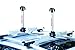 Malone Stax Pro2 Universal Car Rack Folding Kayak Carrier (2 Boat Carrier)