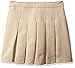 French Toast Girls' Pleated Scooter with Square Buckle Belt