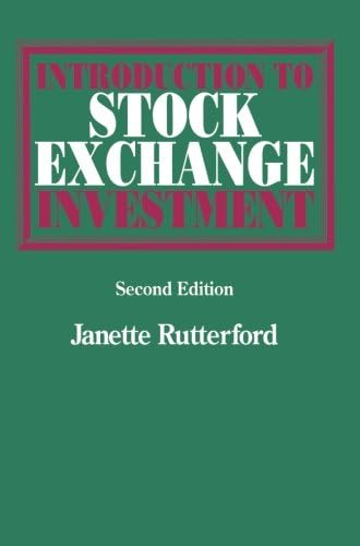 Introduction to Stock Exchange Investment