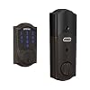 SCHLAGE BE469ZP CAM 716 SCHLAGE Connect Smart Deadbolt With Alarm Inbuilt Camelot Trim In Aged Bronze