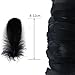 Coceca 300pcs Black Feathers for Various Birthday Party Wedding Festival Party Decorations
