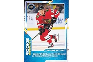 2024 Upper Deck National Hockey Card Day Connor Bedard RC Rookie Moments Card #31