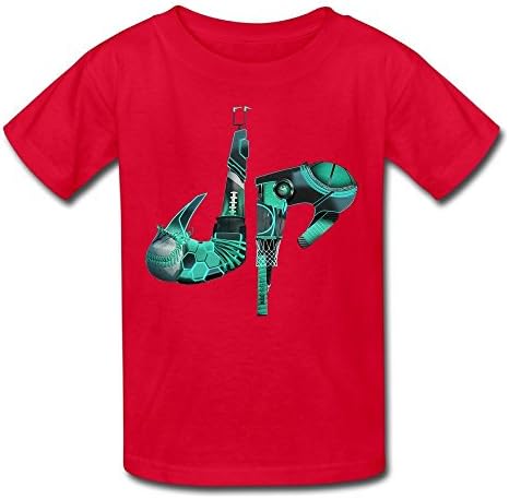 Kid's Dude Perfect Logo T-shirts Red