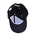 Embroider Hats Number 3 Cool Baseball Caps, Hip Hop Casquette ＆ Adjustable Sunbonnet Cotton Polo Style Low Profile Plain Caps black