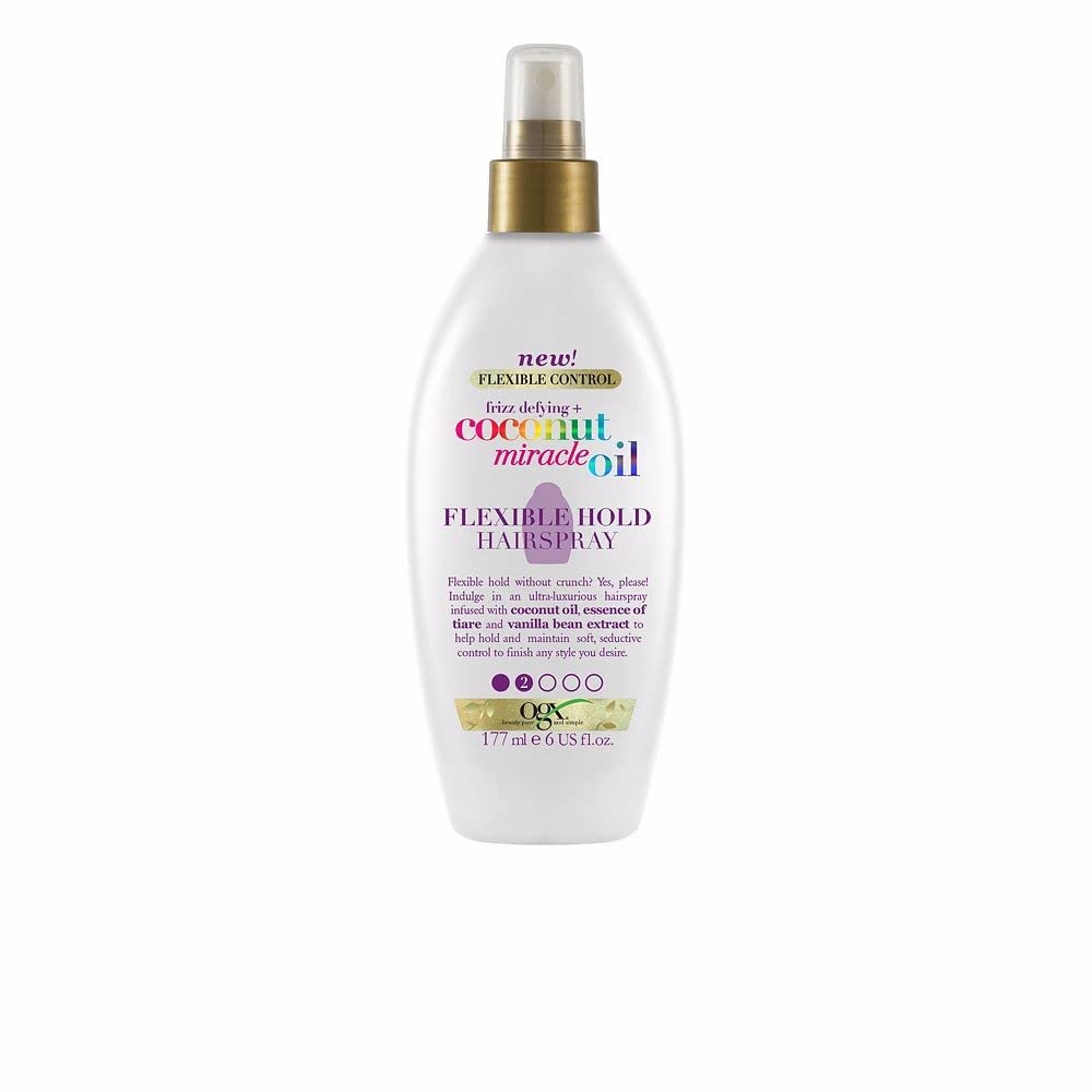 OGX Coconut Miracle Oil Hairspray Flexible Hold 177 ml