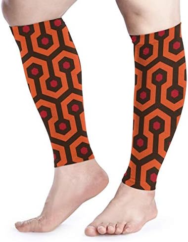 オーバールックホテルカーペット ふくらはぎサポーター 高弾力 カーフスリーブ 薄型 むくみ防止 着圧 超激安特価 脛サポーター 吸汗速乾 2枚入り