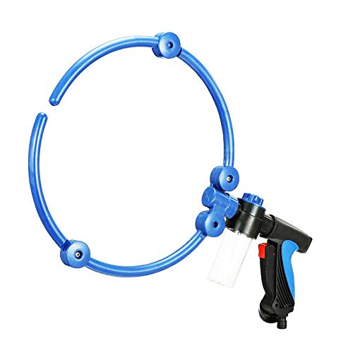 Pet Dog Shower Omni Directional, 360 degree Jet Plastic Woof Pet Washer, Pet Cleaning Bath Shower