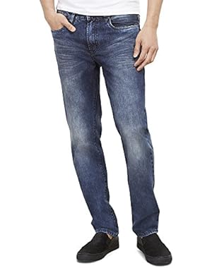 Men's Straight-Fit Stretch Blasted Jean
