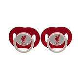 Official Liverpool FC Baby Soothers Dummies Pacifier - Set of 2