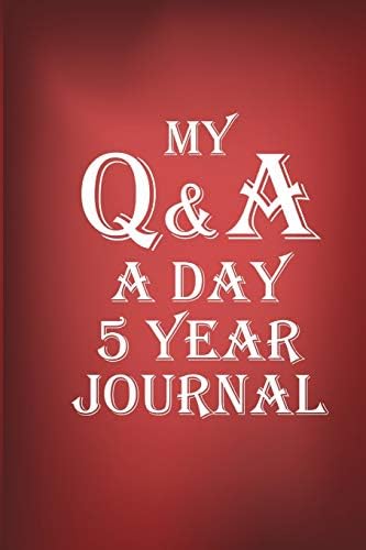 Q&A A Day Journal 5 Year Stationery – May 22, 2019