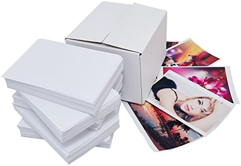 Matte photo paper 500 sheets ECO bundle for inkjet printers 4x6 inches 9.5mil, 230gsm