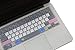 CaseBuy MAC OS Shortcut Keyboard Cover for Old MacBook Air 13 inch A1466 A1369 2010-2017 & MacBook Pro 13 & 15 A1502 A1425 A1278 A1398 A1286 2015 or Older Version Keyboard Protector