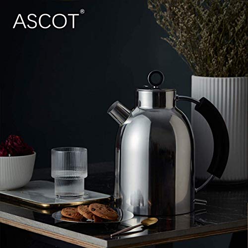 Electric Kettle, ASCOT Stainless Steel Electric Tea Kettle, 1.7QT
