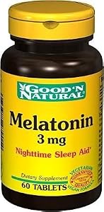 Image of Melatonin 3 mg Good 'N Natural 60 Tabs