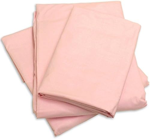 Excellent Art Cot Sheets (Fitted, Flat, Sets), 1 Fitted Cot Sheet - Pink