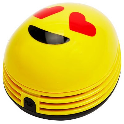 Tristar Novelty Emoji Crumby Cordless Vacuum Cleaner Handheld Vacuum For Cars Dorm Room Kitchen Living Room