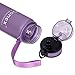 Gonex Sports Tritan Water Bottle 18oz 600ml, Flip Top Lid, Opens With 1-Click, Eco Friendly BPA-Free Plastic for Gym, Yoga, Running, Outdoors, Cycling, and Camping
