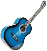 MAX SoloArt Blue Starter Acoustic Guitar Package with 6 Months Online Lessons view 4