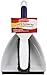 Rubbermaid Commercial Products Dustpan and Brush Set with Comfortable Grip, White/Black, Easy Pickup with Rubber Edge in Home/Garage