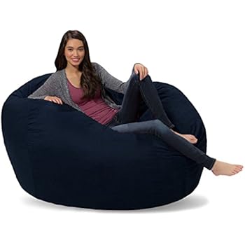 Amazon.com: Comfy Sacks 5 ft Lounger Memory Foam Bean Bag ...