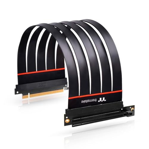 Thermaltake PCI Express Extender 90°/Black/PCI-E 4.0 16X/300mm