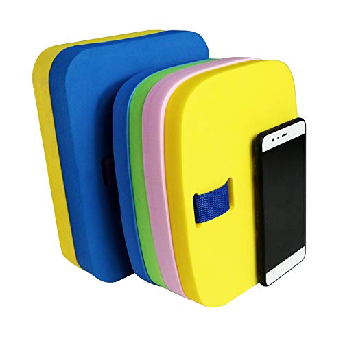 Egoelife Foam Back Floating Board Kickboard Swimming Training Aid with Buckle Belt for Kids Swimming Beginner (Black Float New Version) - Thumbnail 4