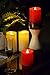 HoogaLife Gift Package 2 Pieces Red Flameless Candles (D 3