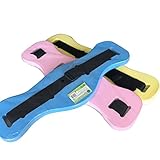 Keebgyy 1Pcs Swim Training Belt, Safety Back Fish Shaped Swimming Floating Waistband Protector Aid Waist Water Pool Learn to Swim Kickboard for Adult Kids Children Swimming Beginner - Random Color