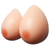 MOOVANT Silicone Breast Form Cosplay Prosthesis for Cross Dresser (1 Pair)