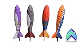 Swimming Pool Diving Toys, Great accessories for water games, Pool supplies for adults and kids, Training dive toys for learning to swim, Sold by Household Suppliers (set of 4)