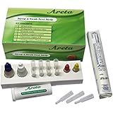 Areta CLIA Waived Strep A Swab Test Kit, 25 Tests in Bottle, Rapid Strep Throat or Pharyngitis Test ARST-100