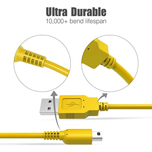 image for 6amLifestyle 2 Pack 5FT 6amLifeastyle 3DS USB Charger Cable, Power Cha