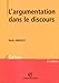 L'argumentation dans le discours by 